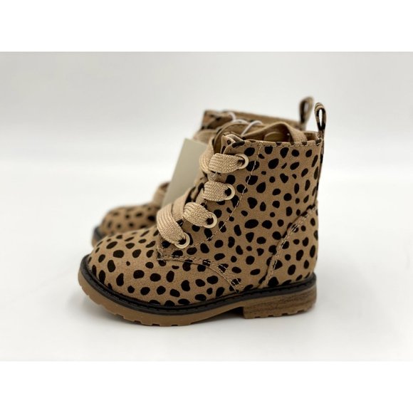 Laceup Combat Boots Cat Jack Brown 